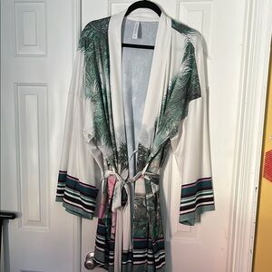 Cacique Tropical Print Women's Robe